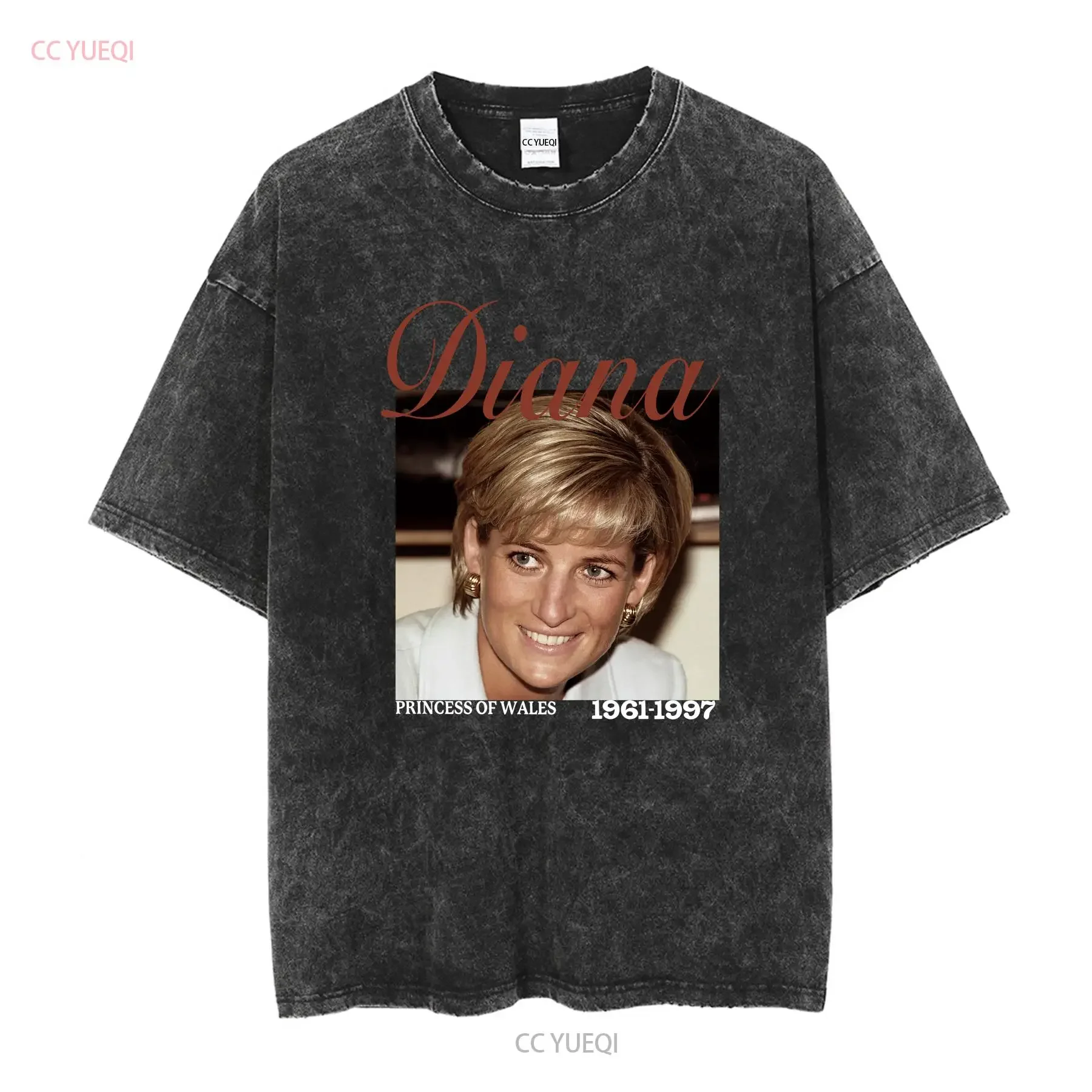 gift Princess Diana T Shirt anniversary HOT NEW cute Mom art vintage Washed Stretched Stylish fashion graphic