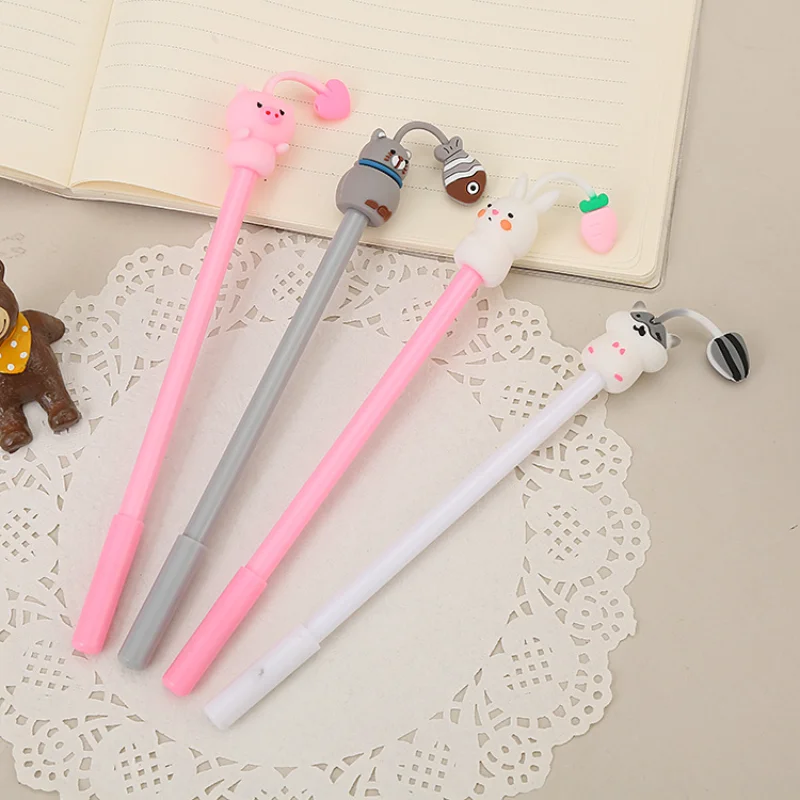 36 Pcs Wholesale Stationery Student Gel Pen Creative Animal Paradise Tentacle Water Pen Cute School Office Supplies Stationery