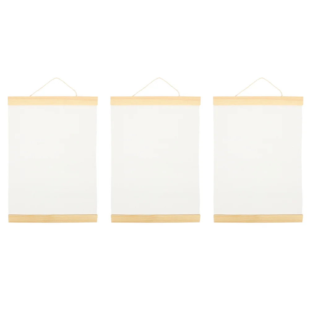 

3Pcs Mini Oil Painting Frames Blank Canvas Boards Square Shape Practical Painting Tools for Artists Students Canvas Boards