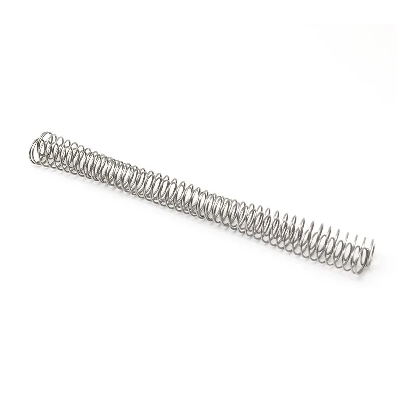 Picture 4: 1Pc 1.4/1.5/1.6mm 304 Stainless Steel Long Compression Spring, OD:10mm-30mm, Length: 150/200/250/300/400mm, Customizable