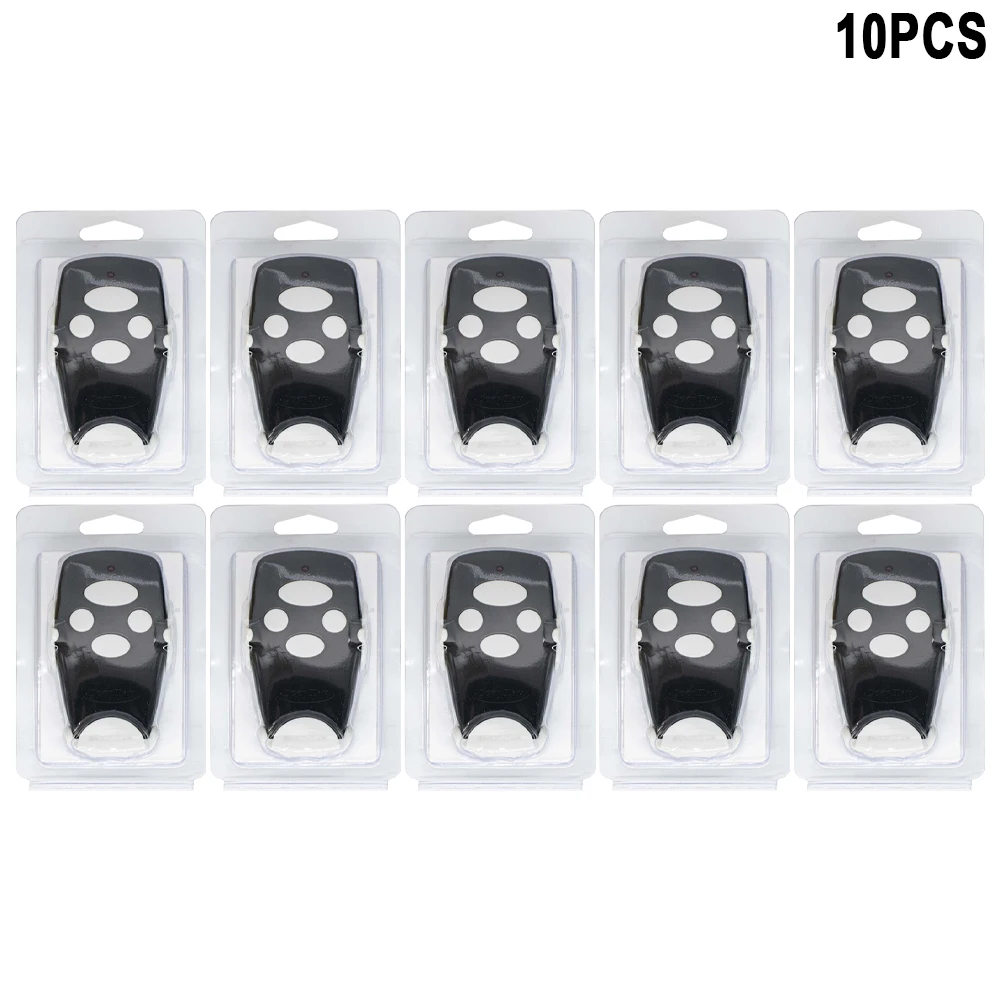 10pcs Barrier Door Keychain DOORHAN TRANSMITTER 2/4 2pro 4pro Garage Door Remote Control 433MHz for Sliding-2100 1300 2100 pro