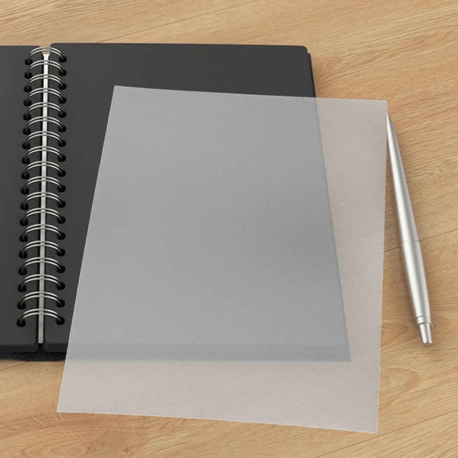 100 stks Notebook Comic Book Sleeves Cover Plastic Sleeves Clear Hardcover Protector Bindmiddel Losbladige Bladmuziek