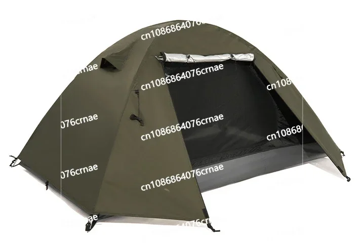 Tent Outdoor Camping Equipment Rainproof Thickened Camping Three Season Tent Windproof Sun Protection Portable Folding