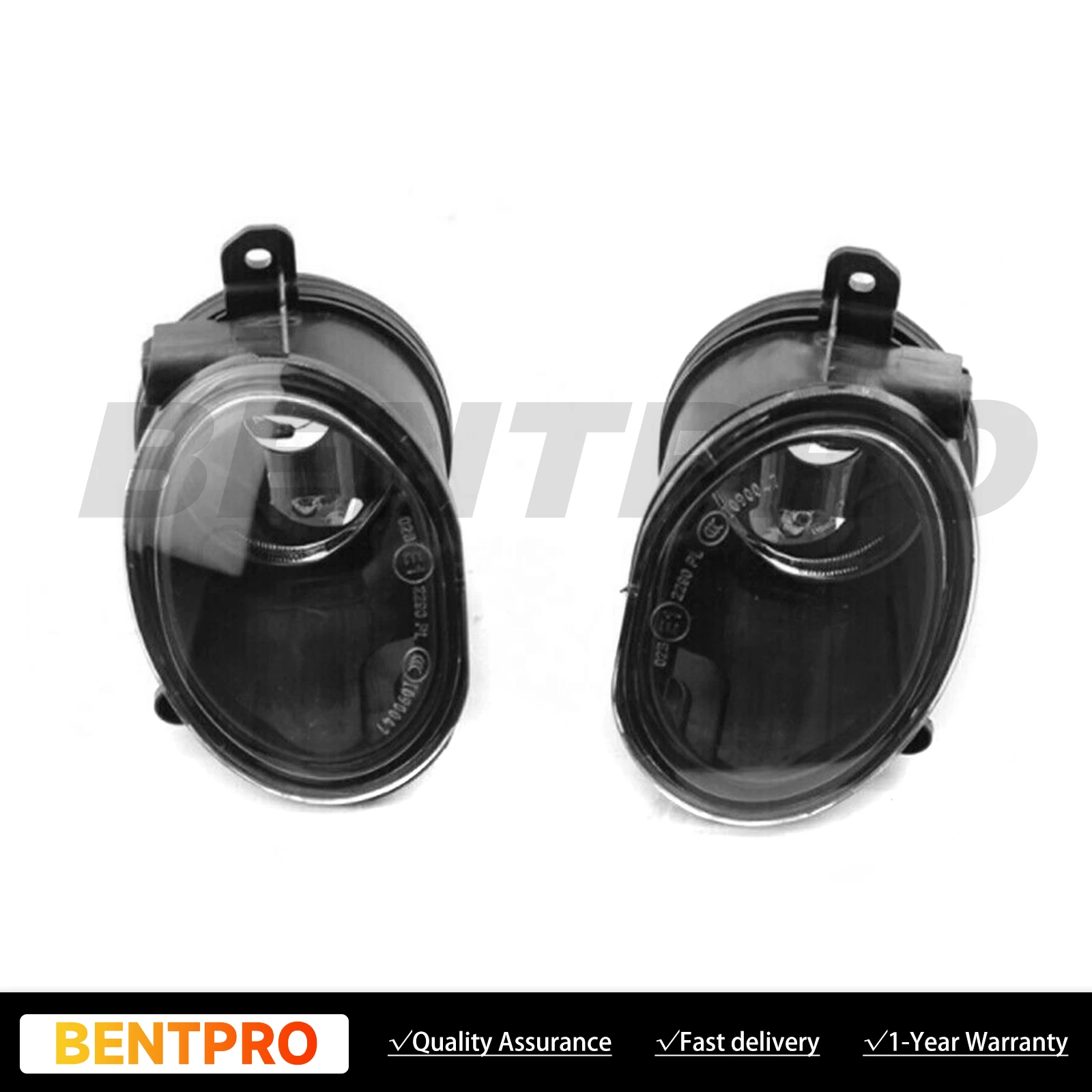 1 Pair Front Left+Right Fog Light Driving Lamp Fit For Volvo S40 V50 C30 C70 30764930 30764931