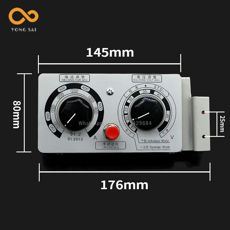 Plastic Wire Feeder Speed Control Motor Box, Control Parts Standard MIG MAG Welding Equipment