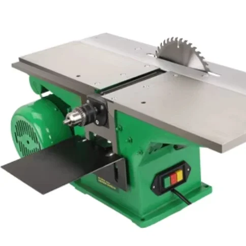 High Quality Multifunctional Woodworking Bench Planer Table Sawing Table Planer Three In One Planer Woodworking Thick Plane