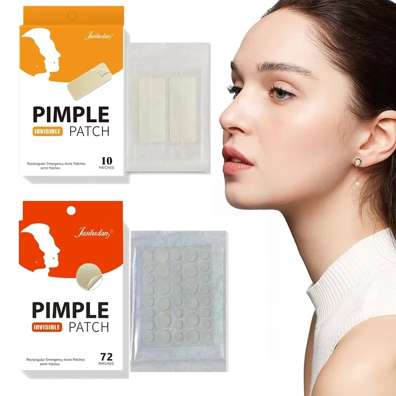

Round / Long Strip Hydrocolloid Waterproof Anti Acne Patches Face Skin Care Pimples Patches Acne Blackhead Remover Patches