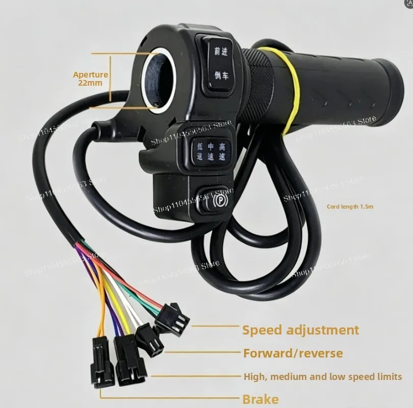 350W Brushless DC Motor Kit 24V 36V High Torque with Speed Controller Rotary Knob Throttle for E-Bike Go Kart Scooter