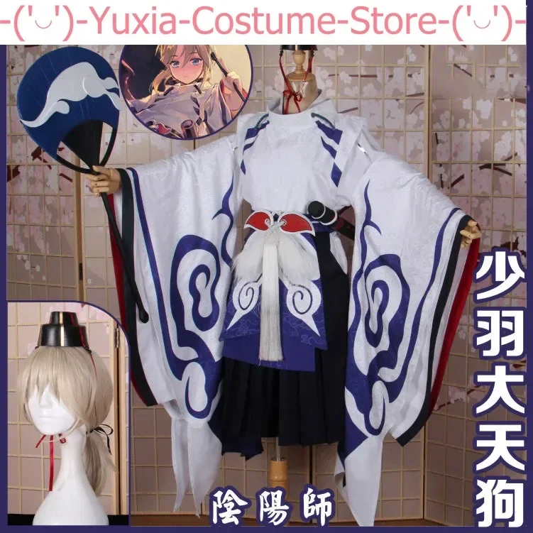 Anime! Onmyoji Taitengu Sprinkle Junior Furisode Kimono Uniform Cosplay Costume Halloween Party Outfit New Skin