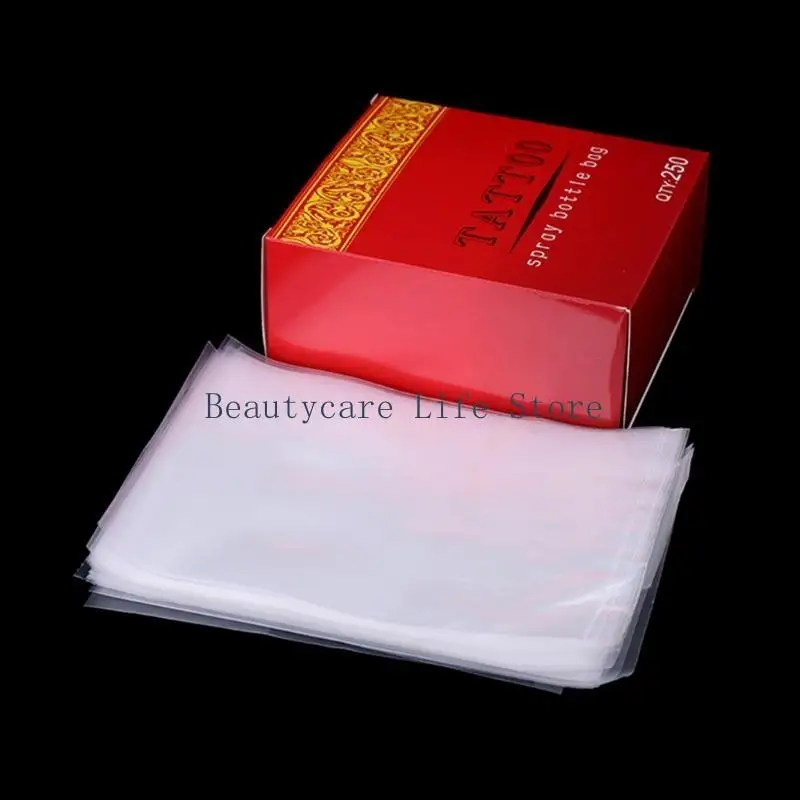 652C 250Pcs Disposable Clip Cord Sleeves Covers Bags Supply for Tattoo Machine