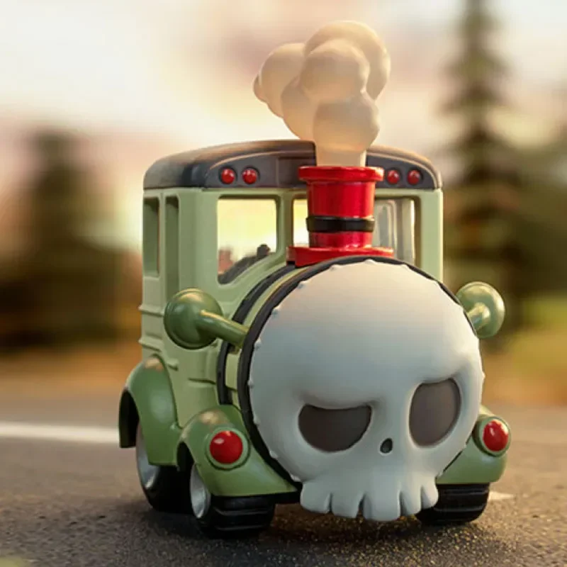 

POP MART POPCAR Happy Weekend Series Blind Box Toys Mystery Box Guess Bag Doll Desktop Ornaments Collection Cute Anime Figure