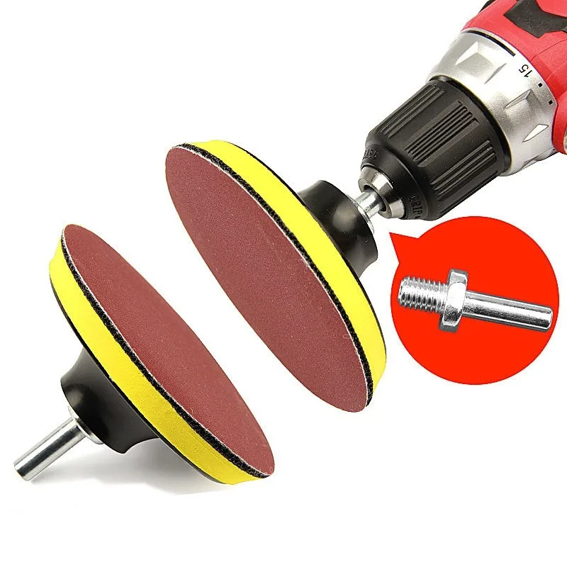 4/5/7Inch Sanding Discs Hook & Loop Adhesive Sandpaper 40-2000 Grit Sanding Paper Disc for Abrasive Drill Grinder Rotary Tools