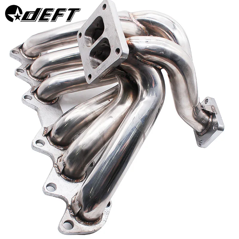 DEFT-Racing stainless steel turbocharged exhaust manifold 1993-1998 suitable for Toyota Supra 2JZ GTE (with washer and screw)