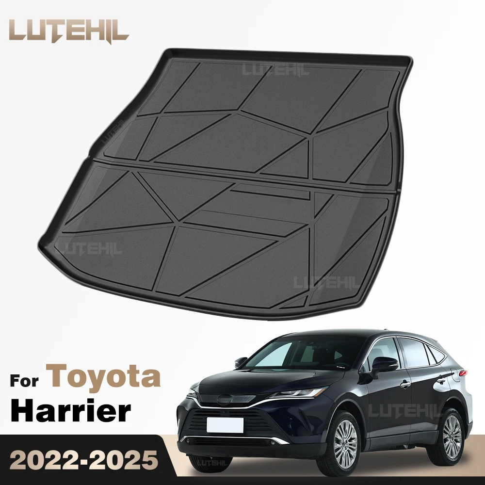 

For Toyota Harrier 2022-2025 2023 2024 TPE Trunk Mat Mat Cargo Liner Protective Cover Waterproof Accessories