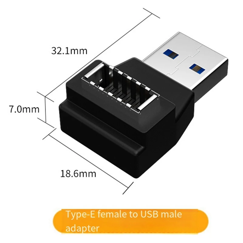 

Cable Adapter Connector Type C Male to Type E Female Cable Adapter