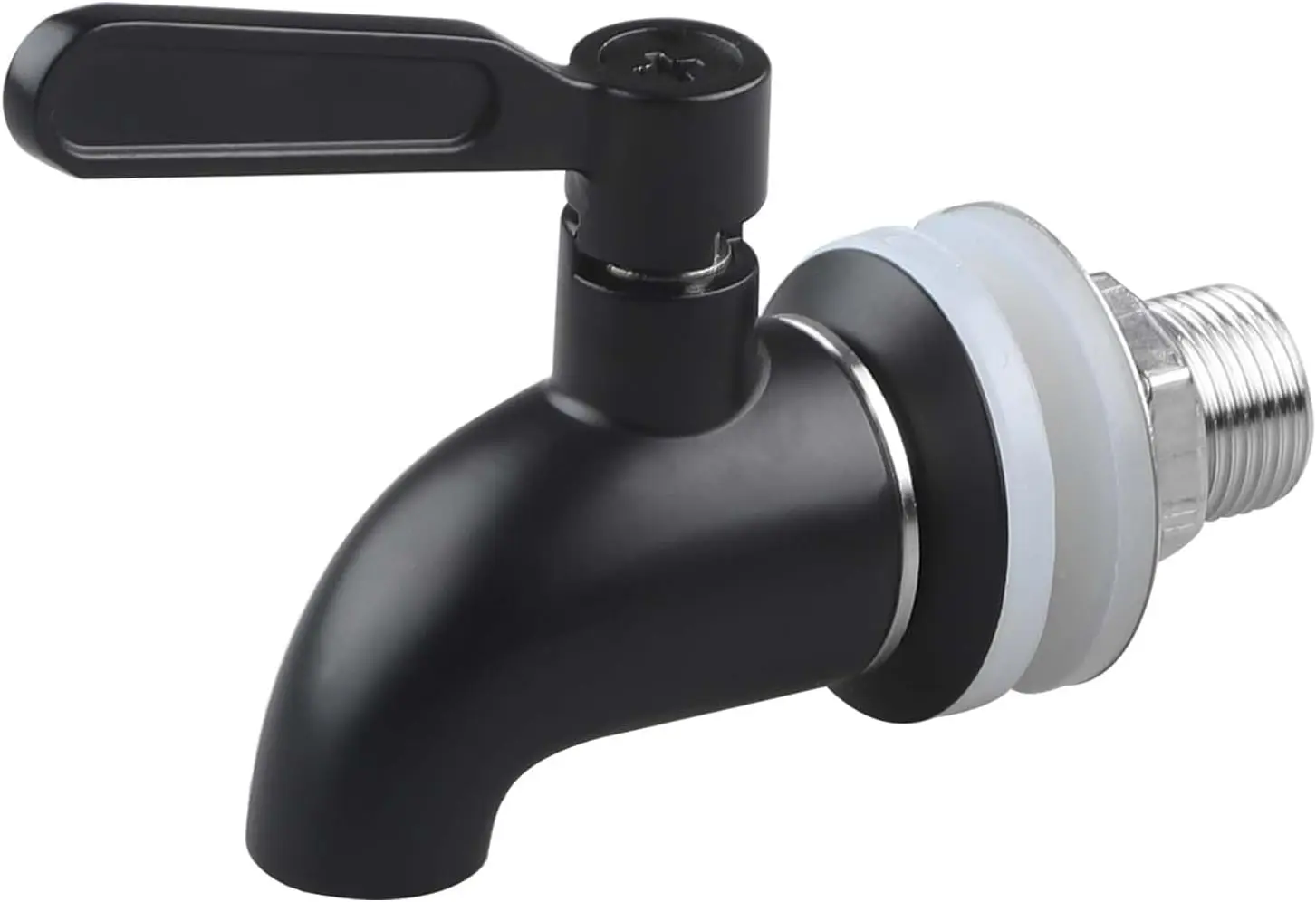 Drink Dispenser Spigot Champagne Stainless Steel Spigot Tap 16mm Replacement Spigot for Beverage Dispenser and Glass Jar Bottle