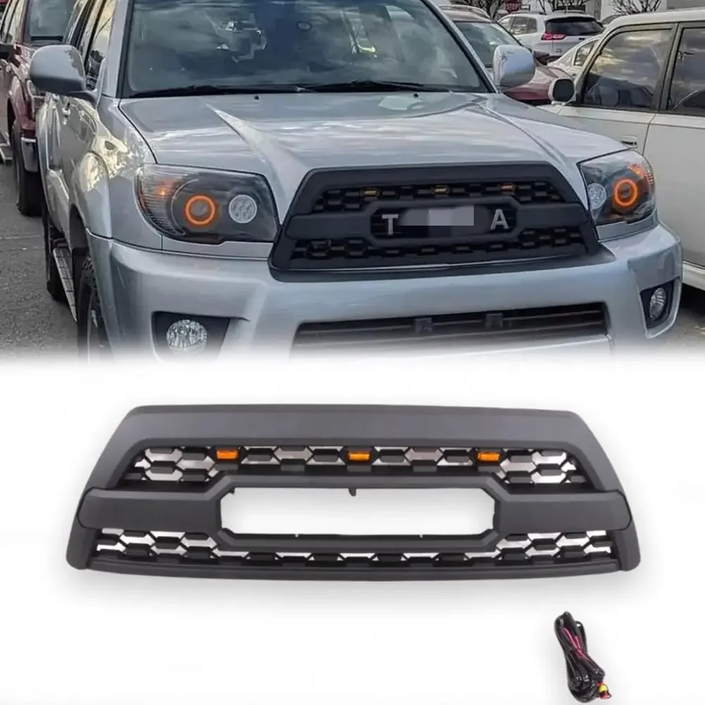 

2006 2007 2008 2009 car body kit 4x4 accessories parts Front TRD pro mesh grille for 4runner