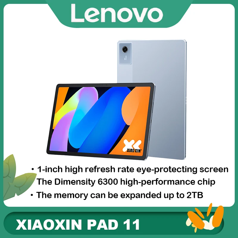 Lenovo Xiaoxin Pad 11 2025 Android Tablet 11 polegadas 2.5K 90Hz Tela Tianji 6000 Estudo Entretenimento Bateria Longa Leve