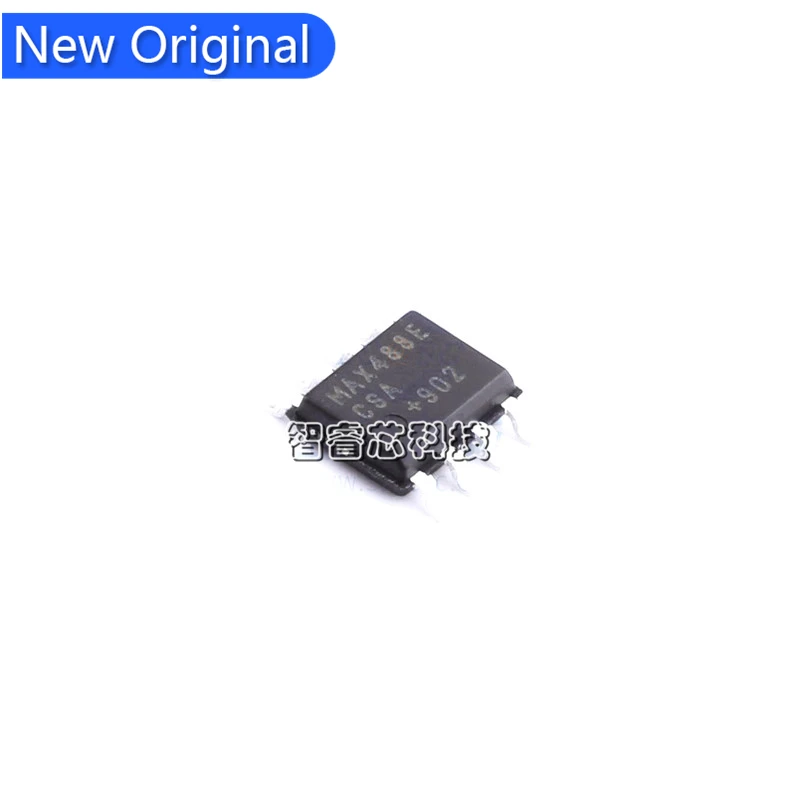 

5 шт./лот, новый оригинальный MAX488E MAX488ECSA MAX488EESA SMD SOP8, трансивер малой мощности, электронные компоненты