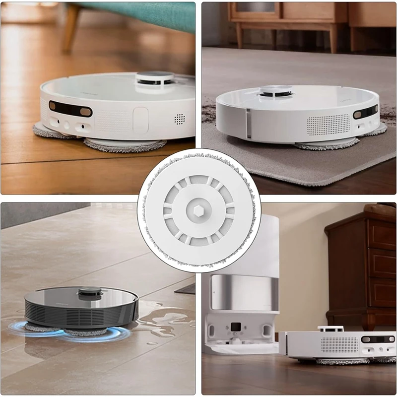 Mopp tücher mit Mopp platten für Dreame l10 ultra/l10s pro/l10s ultra/l10s pro ultra/l10 Prime Staubsauger mopp