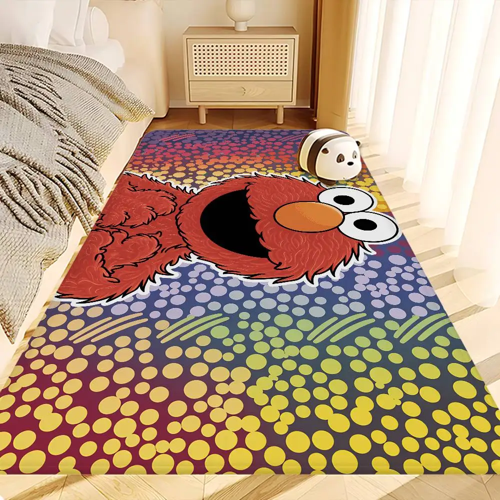 S-Sesame Street TV Cute Cartoon Kitchen Mat Cheaper Anti-slip Modern Living Room Balcony Printed Modern Home Decor