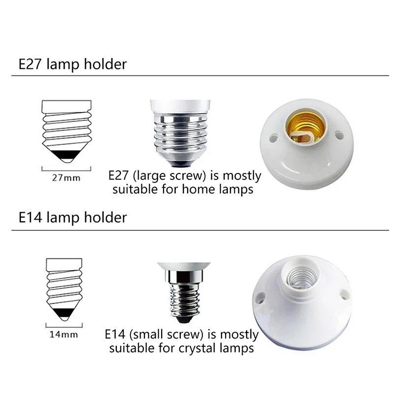 E14 E27 LED Candle Bulb AC 220V Led Candle Bulbs 5W Lamps Decoration Light Warm/White Energy Saving for Home