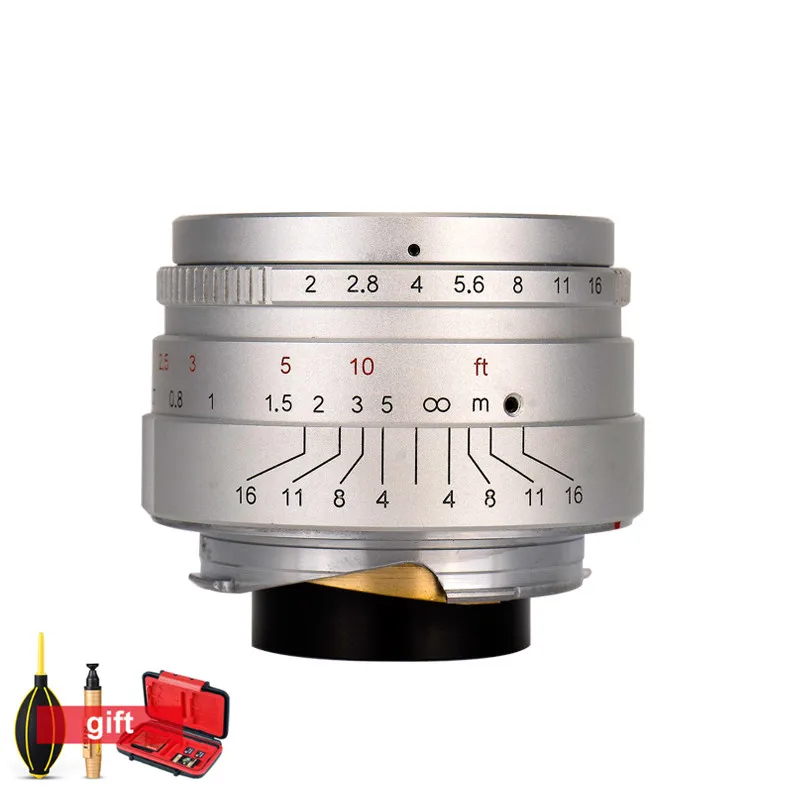 

7artisans 35mm F2.0 Large Aperture Paraxial M-mount Lens Camera Lens for Leica Cameras M-M M240 M3 M5 M6 M7 M8 M9 M9P M10