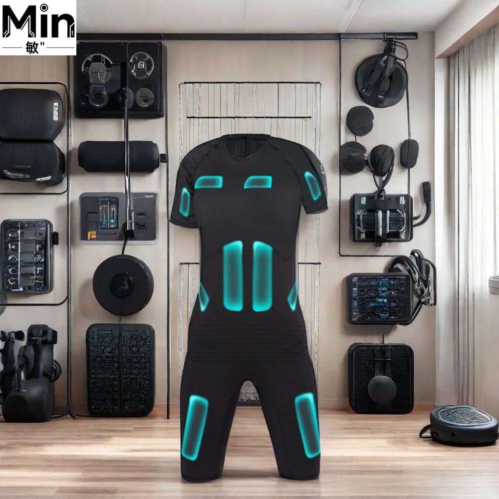 Advanced 20 Minute Home Gym Solution Full Body Wireless EMS Fitness Training Suit for Home Workout