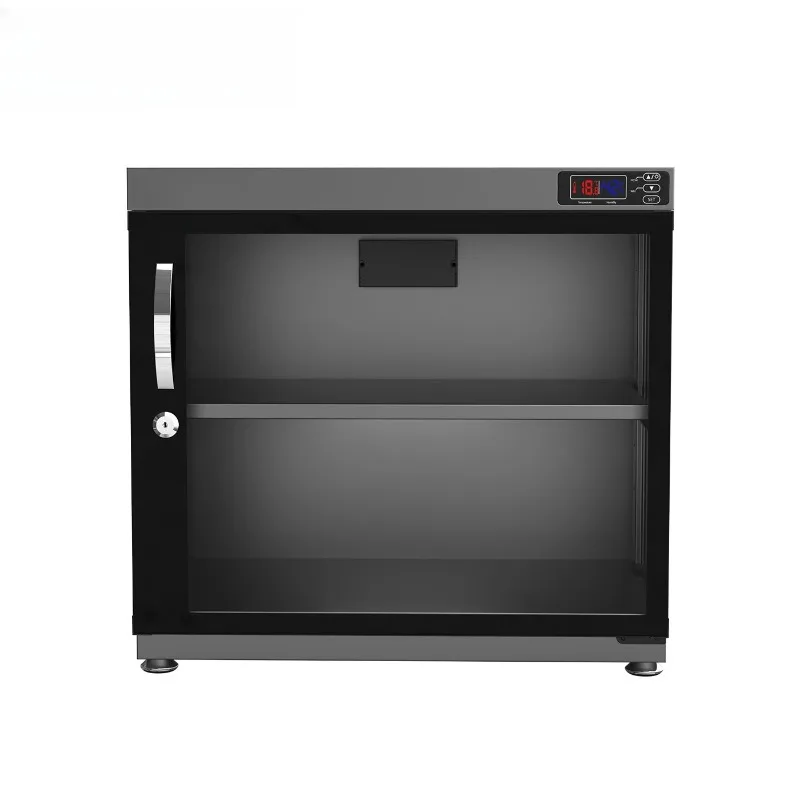 AD-80HS 80L drying cabinet, no noise and energy saving 3 layers, suitable for SLR camera lens, temperature and humidity LED
