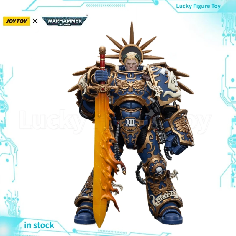 

【In Stock】JOYTOY WARHAMMER 40K Ultramarines Primarch Roboute Guilliman 1/18 Action Figures Collectibles Models Classic Toys