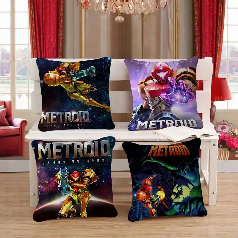 

Чехол для подушки The Game M-Metroid, наволочка для обивки дивана, подушка для домашнего декора, наволочки