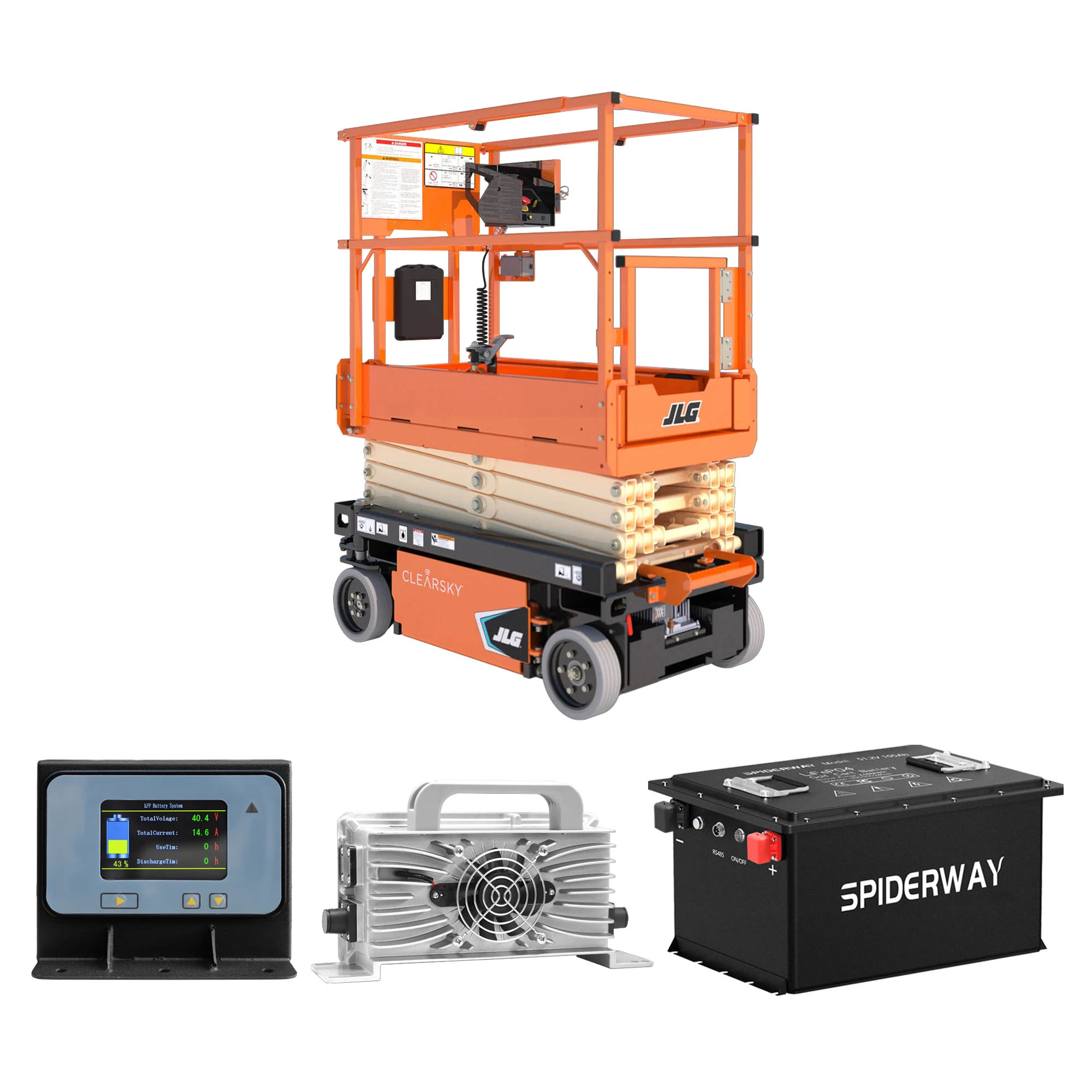 

36V(38.4) 105Ah Golf Cart LiFePO4 Lithium Battery With 36V 25A Fast Charger for Golf Cart Sloar Marine Off-Grid