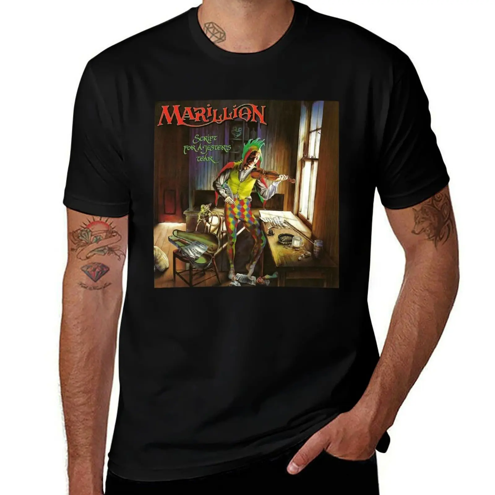 

Marillion T-Shirt man t shirt luxury man t shirt heavy cotton
