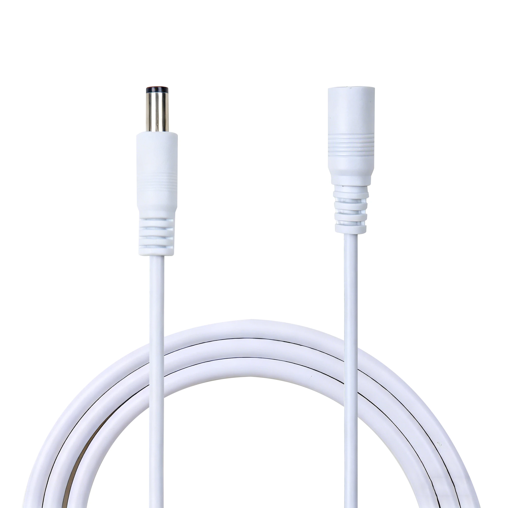 DC5.5*2.1mm Power Adapter Extension Cable Extend Wire 1M 2.5M For CCTV Camera LED Strip Lights Portable Fans
