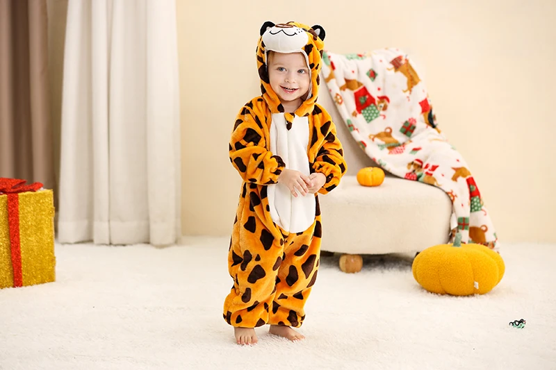 MICHLEY Karneval Baby Strampler Flanell Cosplay Kleinkind Säugling Kleidung Overall Bodysuits Jumpsuit Kostüm für Mädchen Jungen – Detail 12