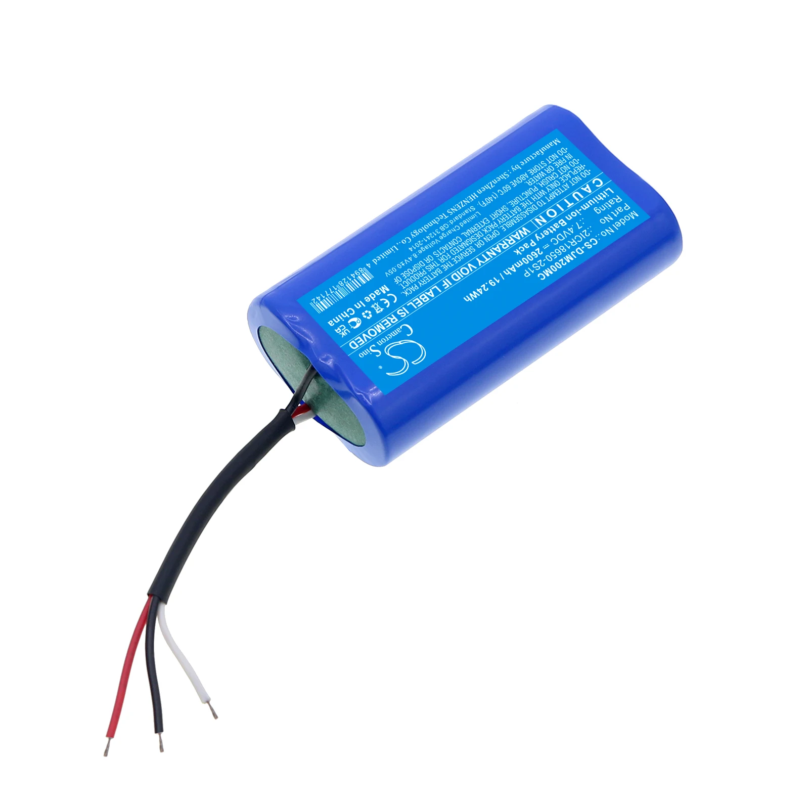 

Cameron Sino 2600mAh Projector Battery 2ICR18650-2S1P for DJI Osmo Mobile 2, Osmo Mobile 3, Osmo Mobile 4