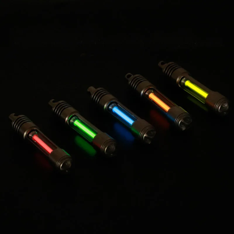 TEC-T323P Photon Fob Titanium Alloy Luminous Night Signal Light Luminous Self-illuminating Key Chain betalight