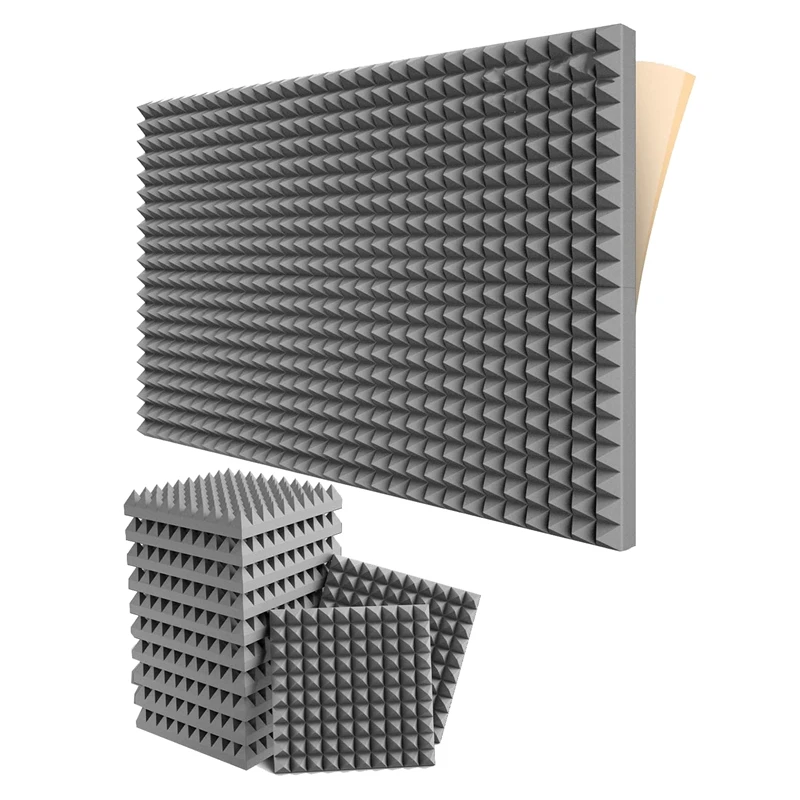 24 Pack Environmentally Friendly Foam Sound-Absorbing Siding For Home Studio Office