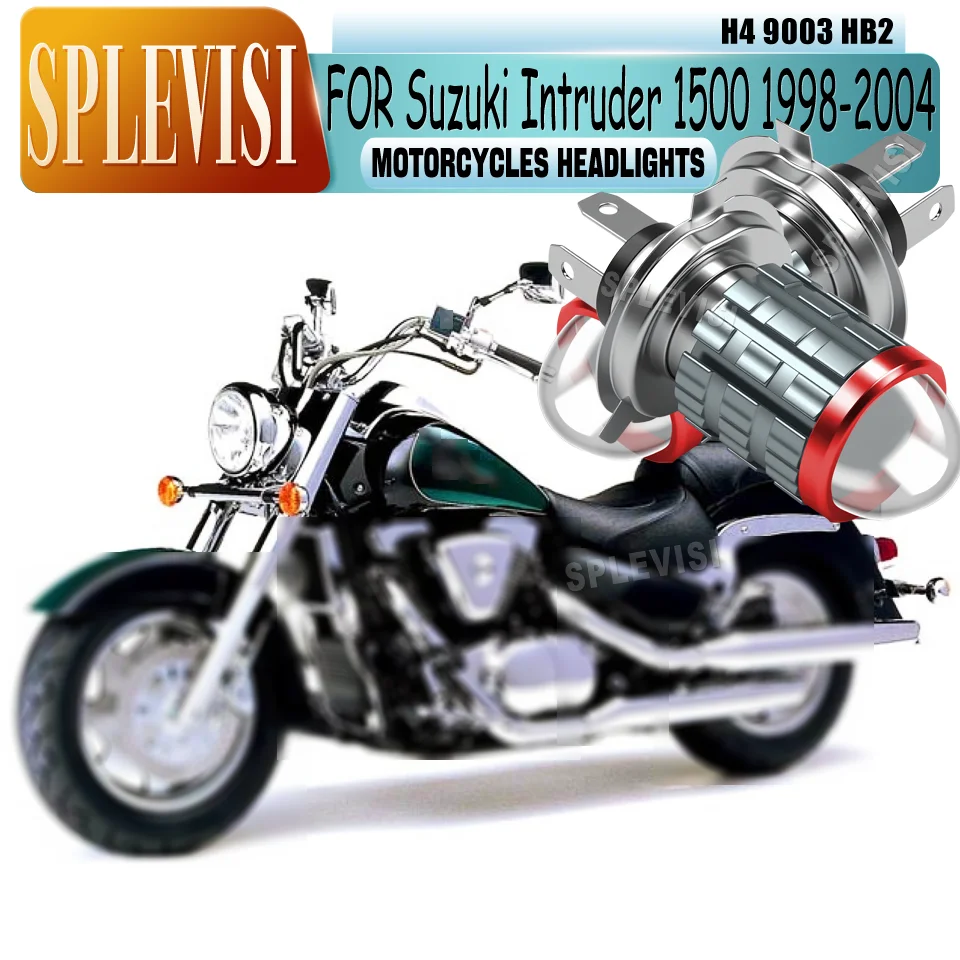 

Quick Setup Weatherproof LED Reliable Night Journeys Motorcycle Headlight For Suzuki Intruder 1500 1998 1999 2001 2002 2003 2004