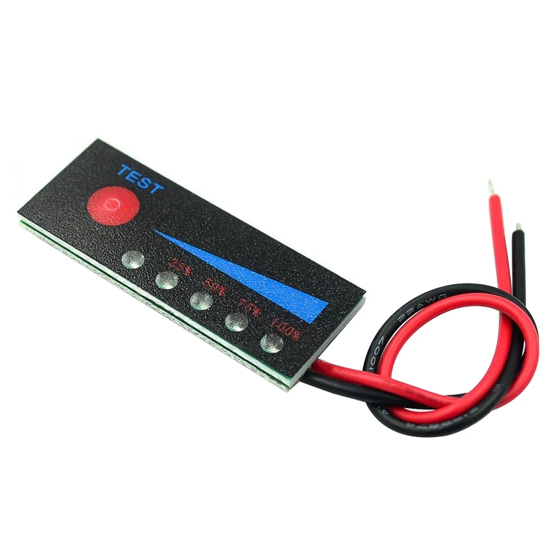 BMS 3.7V1S-7S 18650 Lipo Lithium Battery 12V 24V Lead-acid Battery Capacity Indicator Power Level Tester LCD Charge PCB Module