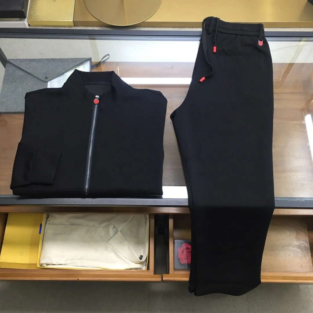 

7 SIJITONGDA Sportswear Cotton Set Men 2025 Spring Autumn New Sports Breathable Zipper Quality Fashion Big Size M-4XL