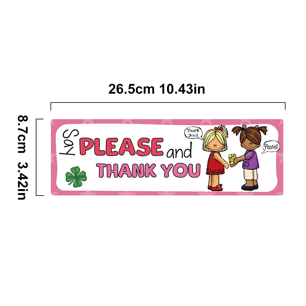 Classroom Rules English Learning Cards for Kids Kindergarten Teacher Teaching Aids Classroom Decoration Social Cognitive Card