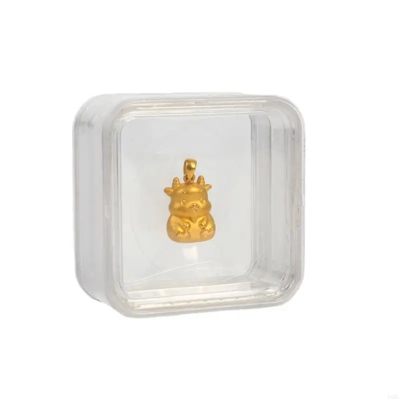 Kotak penyimpanan perhiasan elastisitas 45be Clear Floating Frames Box Display Holder