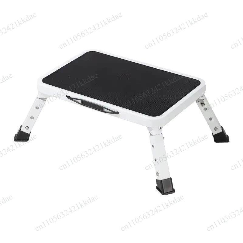 Premium One-step Non-slip Step Carbon Steel Car Wash Stool Thickened Folding Mini Climbing Ladder Stool Telescopic Ladder
