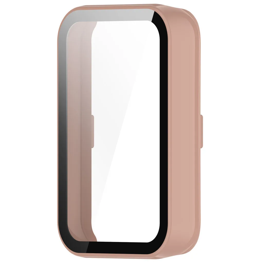 Case สําหรับ Honor Band 9 Hard PC กรอบกันชน + HD Slim กระจกนิรภัย Anti-Scratch ป้องกันหน้าจอ Frosted