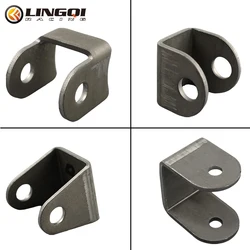 LINGQI RACING Motorcycle Shock Absorber Groove Ears Swing Arm Lifting Lug Bracket For ATV Dirt Pit Bike UTV Buggy Go Kart