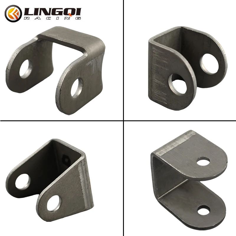 LINGQI RACING Motorcycle Shock Absorber Groove Ears Swing Arm Lifting Lug Bracket For ATV Dirt Pit Bike UTV Buggy Go Kart