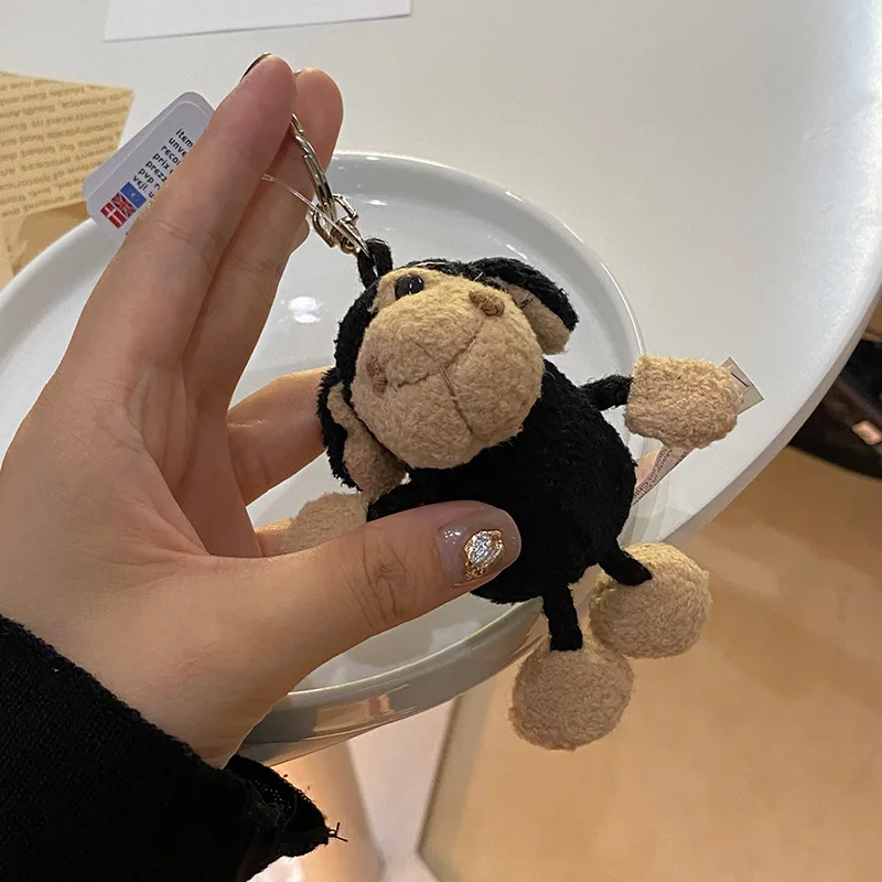 

Keychain Backpack Accessory Plush Doll Pendant Sheep Key Ring Soft Stuffed Pendant Cartoon Cute Plush Alpaca Keyring Kids Toys