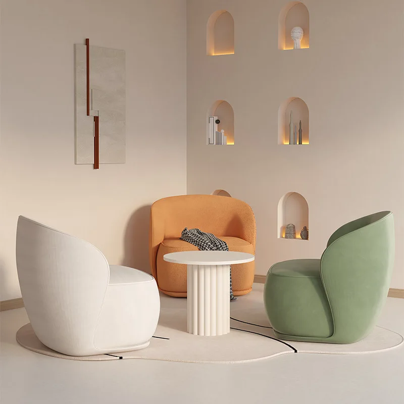 

Wholesale Modern Designer Single Sofa Chair Nordic Dining Room Living Room Furniture Design