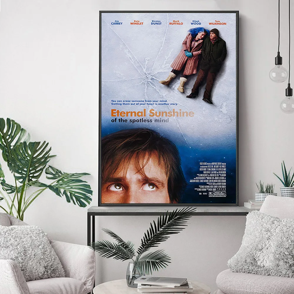 Eternal Sunshine Of The Spotless Mind Film Print Poster Romantic Science Fiction Drama Movie Wall Picture Decor Canvas Painting